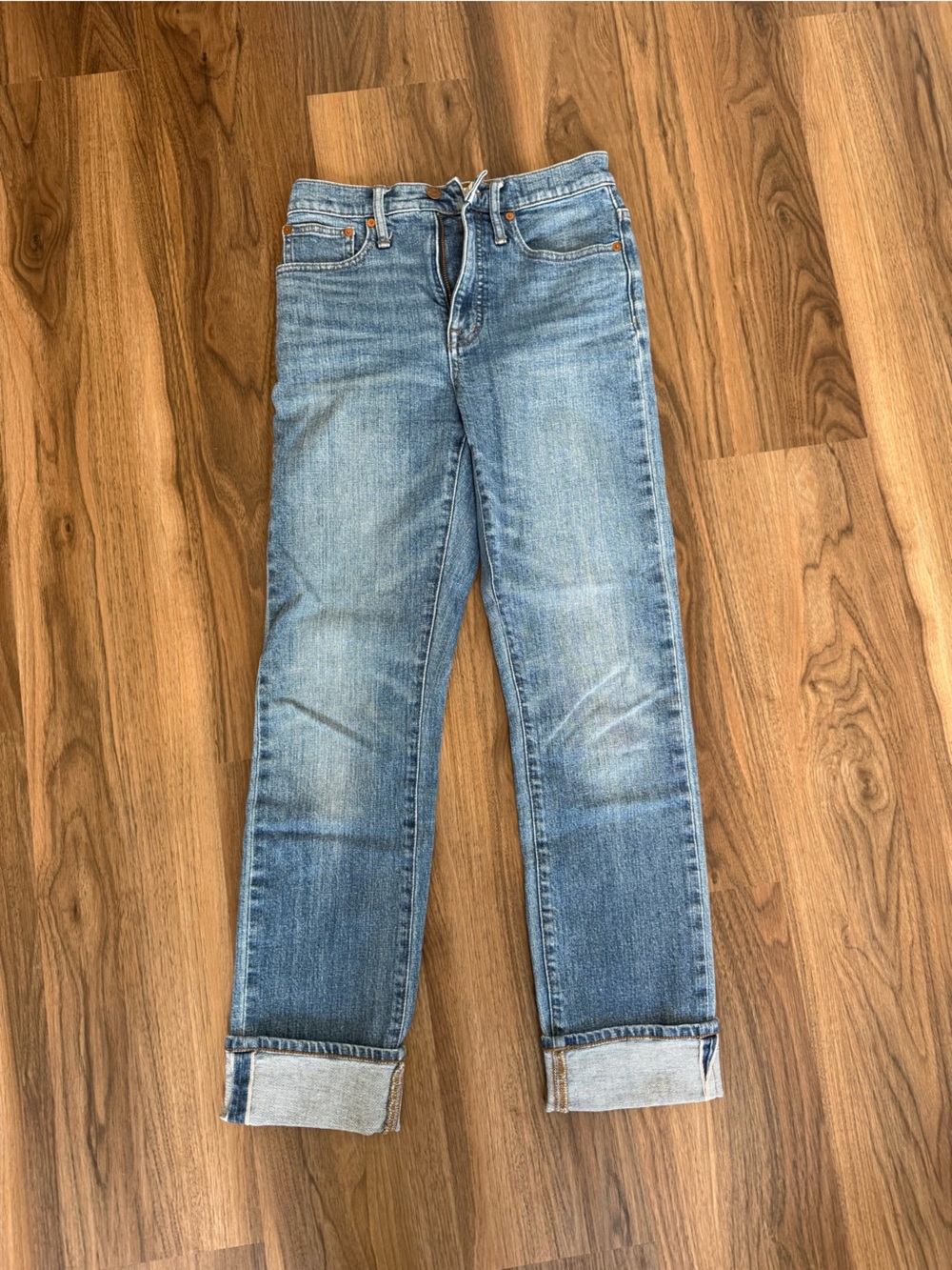 Madewell Classic Straight Jeans